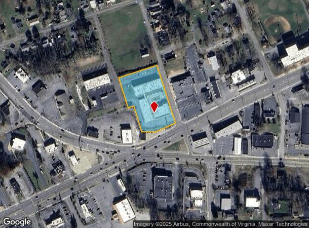  2221 Euclid Ave, Bristol, VA Parcel Map