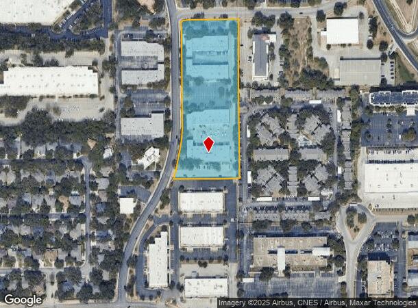  12000 Network Blvd, San Antonio, TX Parcel Map