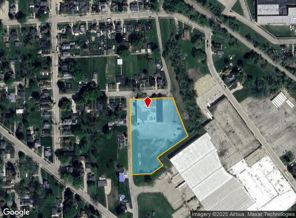  947 E Clinton St, Freeport, IL Parcel Map