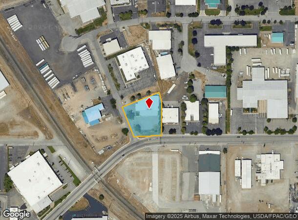  2616 N Dartmouth Ln, Spokane Valley, WA Parcel Map