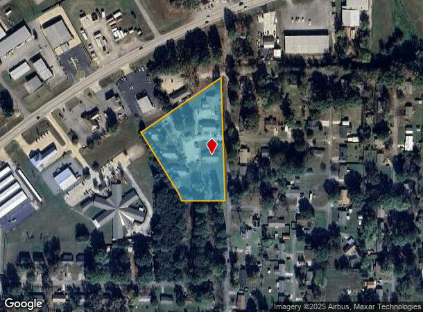  1201 N Lemon St, Beebe, AR Parcel Map