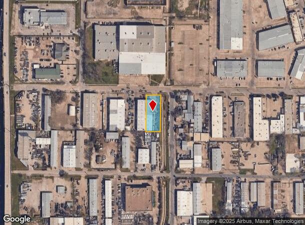  2490 Joe Field Rd, Dallas, TX Parcel Map