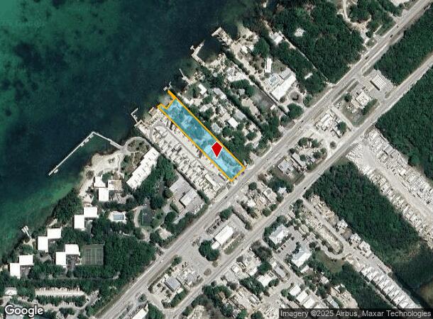  97684 Overseas Hwy, Key Largo, FL Parcel Map