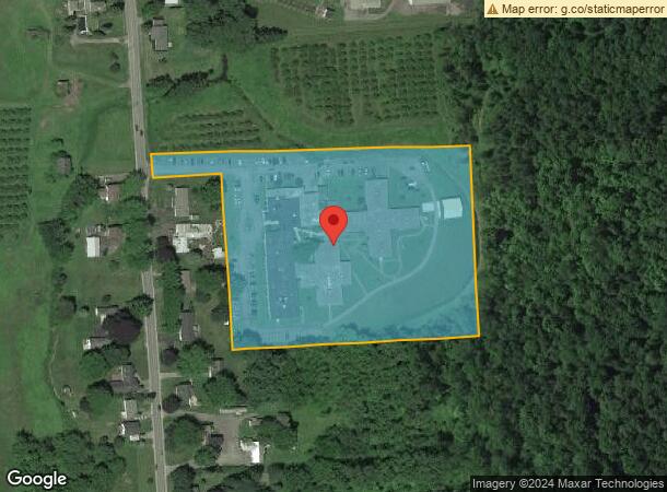  6884 Maple Ave, Sodus, NY Parcel Map