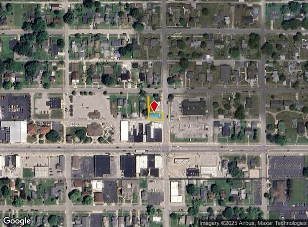  117 N 3Rd St, Gas City, IN Parcel Map