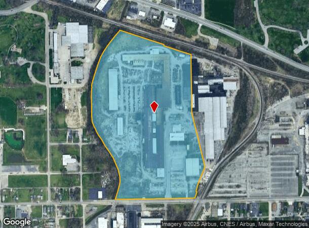  2400 Taylor St, Fort Wayne, IN Parcel Map