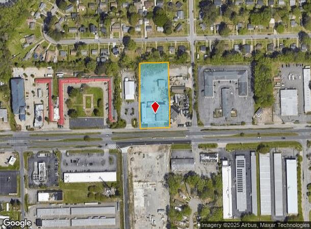  3313 S Military Hwy, Chesapeake, VA Parcel Map