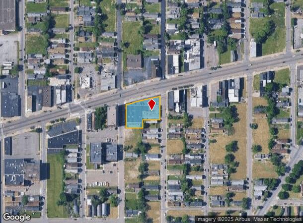 1105 Broadway St, Buffalo, NY Parcel Map