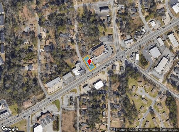  3229 Mercer University Dr, Macon, GA Parcel Map