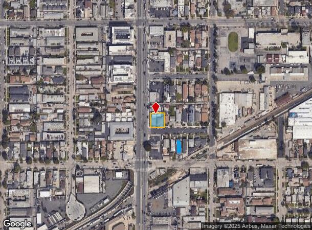  6622 Crenshaw Blvd, Los Angeles, CA Parcel Map