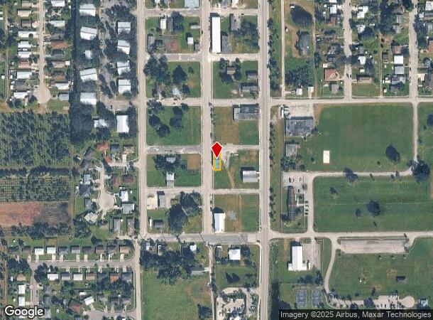 438 Rardin Ave, Pahokee, FL Parcel Map