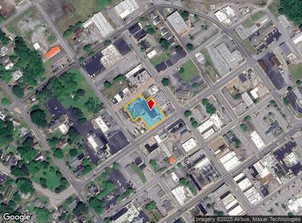  106 W 4Th Ave, Franklin, VA Parcel Map