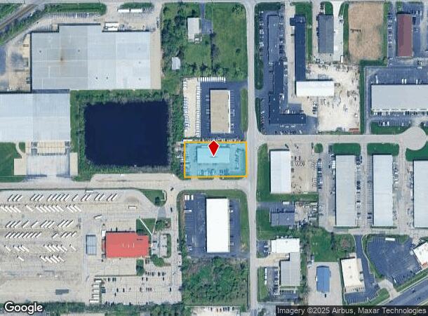 5856 Thunderbird Rd, Indianapolis, IN Parcel Map
