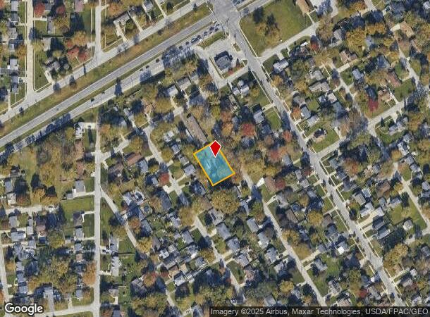  901 Hubbel St, Maumee, OH Parcel Map
