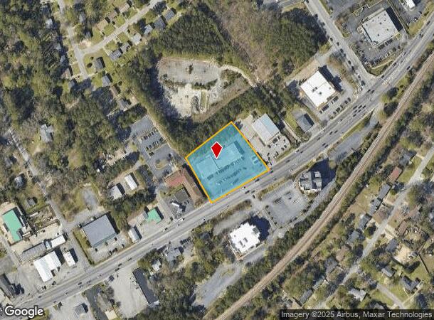 8907 Two Notch Rd, Columbia, SC Parcel Map