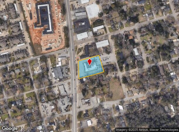1500 N Frazier St, Conroe, TX Parcel Map