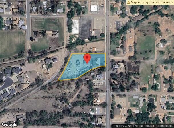  1215 S 9Th St, Penrose, CO Parcel Map