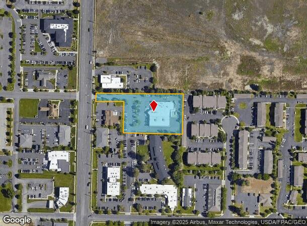 9832 N Nevada St, Spokane, WA Parcel Map