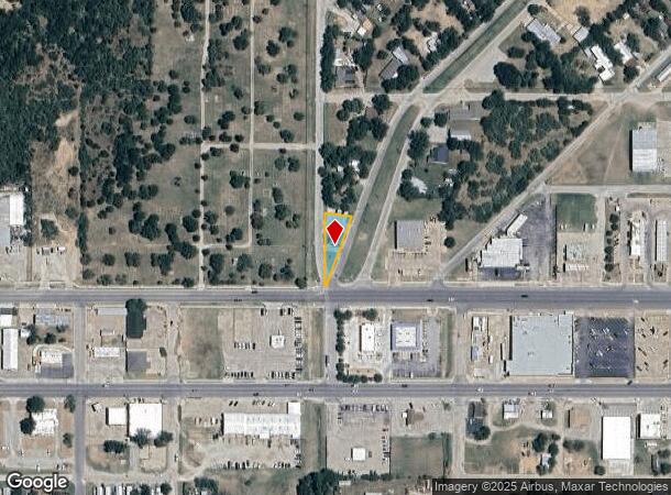  1503 E Hubbard St, Mineral Wells, TX Parcel Map