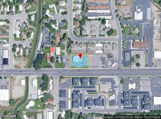 1972 W Broadway St, Idaho Falls, ID Parcel Map