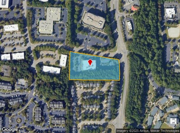 5121 Kingdom Way, Raleigh, NC Parcel Map