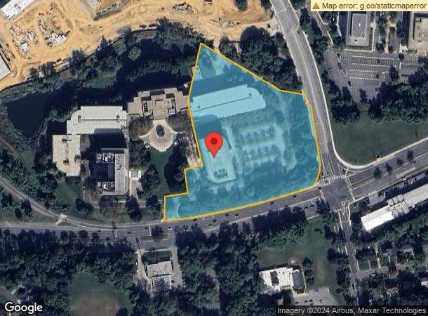  6701 Democracy Blvd, Bethesda, MD Parcel Map