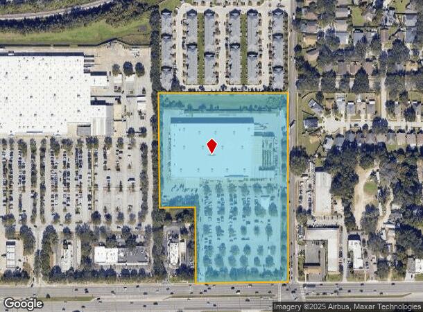 1524 E Brandon Blvd, Brandon, FL Parcel Map