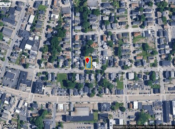 170 Austin St, Worcester, MA Parcel Map