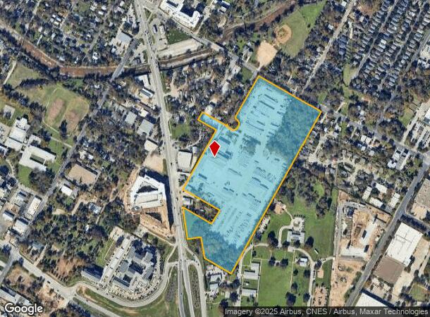 801 Airport Blvd, Austin, TX Parcel Map