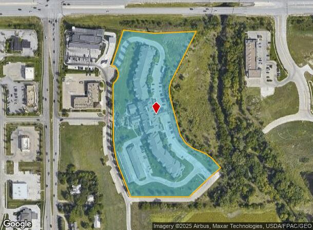 3525 N 167Th Cir, Omaha, NE Parcel Map