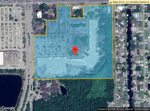  14444 Beach Blvd, Jacksonville Beach, FL Parcel Map