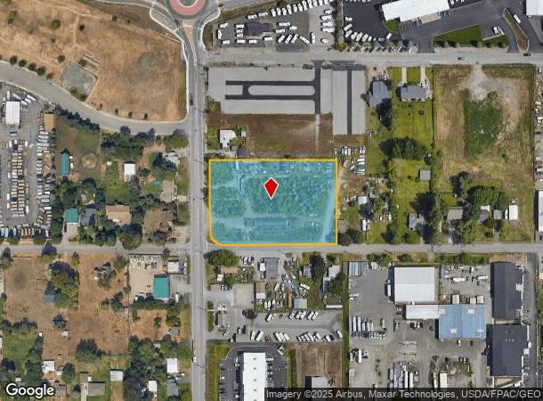 624 N Barker Rd, Spokane Valley, WA Parcel Map