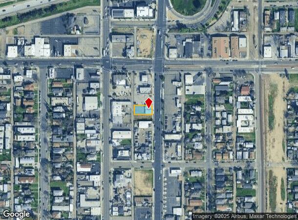  445 N Abby St, Fresno, CA Parcel Map