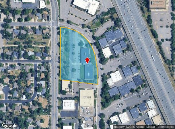 7000 S Yosemite St, Centennial, CO Parcel Map