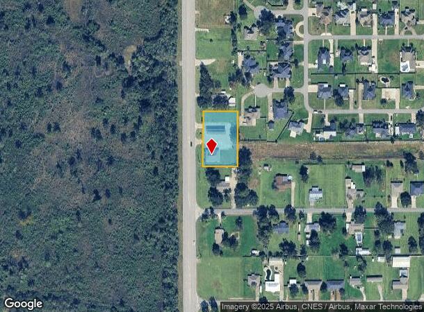  5841 Nelson Rd, Lake Charles, LA Parcel Map