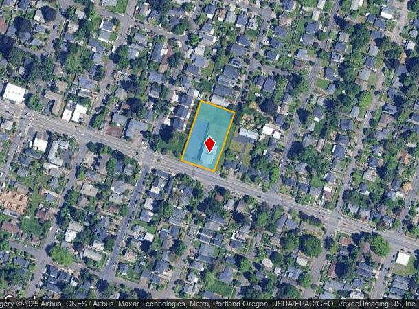  7807 N Fessenden St, Portland, OR Parcel Map