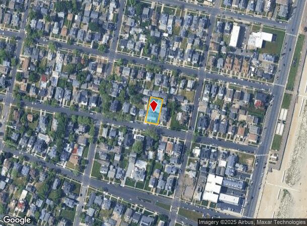  204 3Rd Ave, Bradley Beach, NJ Parcel Map