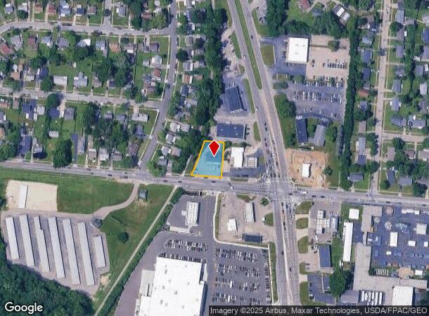  4939 Burkhardt Rd, Dayton, OH Parcel Map