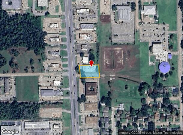 1216 N Velasco St, Angleton, TX Parcel Map