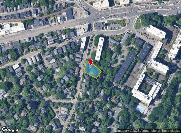36 High St, Brookline, MA Parcel Map