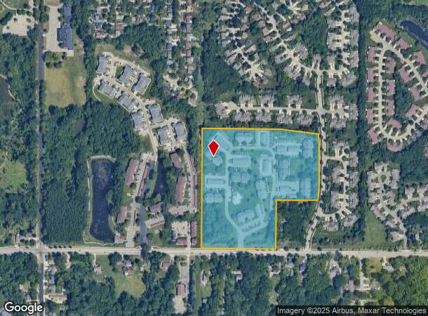  1851 Knapp St Ne, Grand Rapids, MI Parcel Map