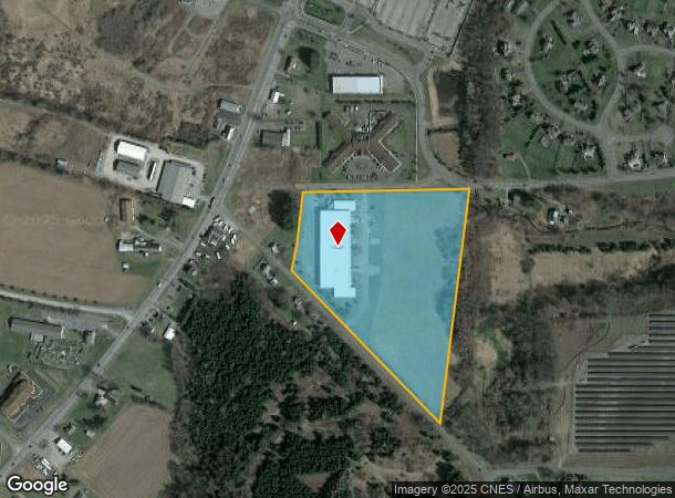  842 Bennie Rd, Cortland, NY Parcel Map