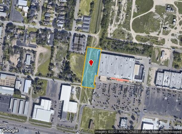  407 N Jackson Rd, Pharr, TX Parcel Map