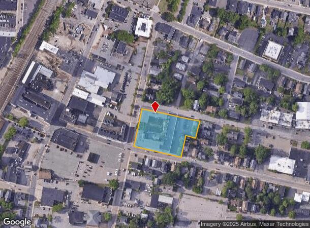 36 Dunham St, Attleboro, MA Parcel Map