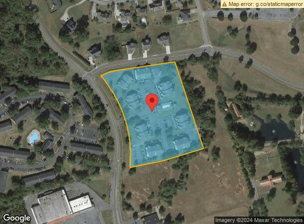  1401 University Blvd, Kingsport, TN Parcel Map