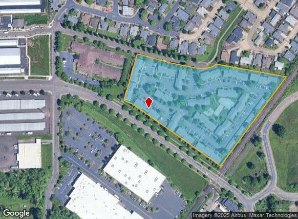  2675 Ne Lancaster St, Corvallis, OR Parcel Map