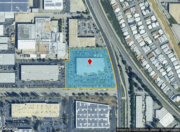  21415 Plummer St, Chatsworth, CA Parcel Map