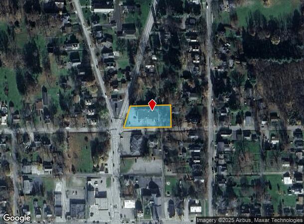  100 Franklin St, Mercer, PA Parcel Map