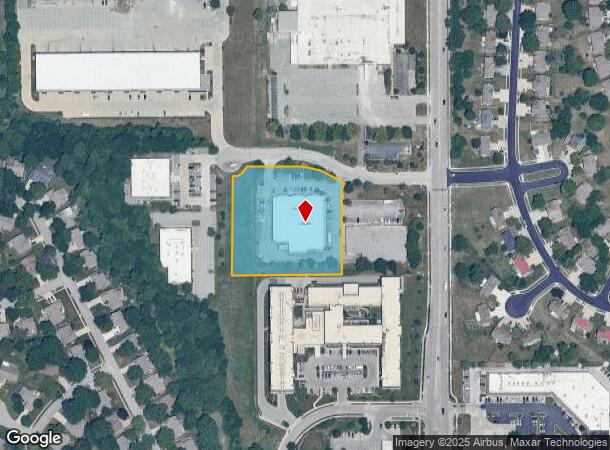 13605 W 109Th St, Lenexa, KS Parcel Map