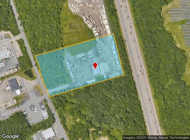 125 Manley St, West Bridgewater, MA Parcel Map
